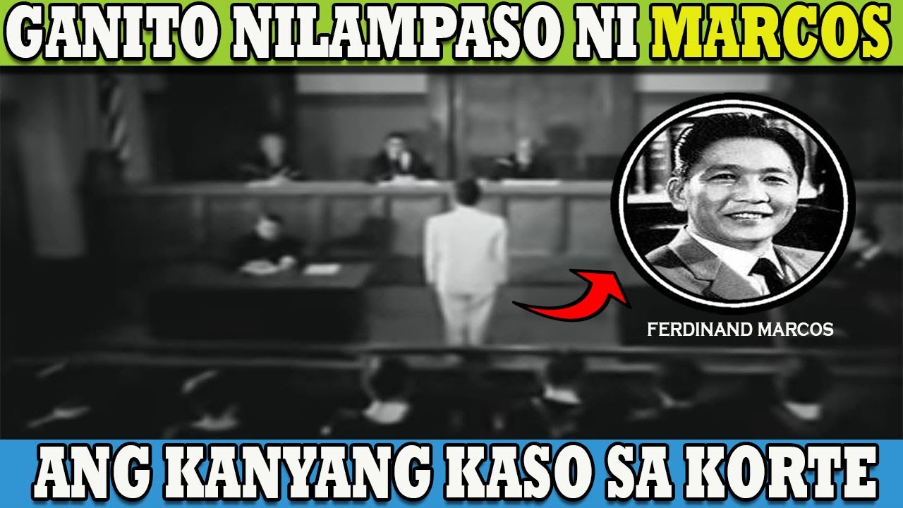 GRABE! Ganito Nilampaso Ni Ferdinand Marcos Ang Kanyang Kaso Sa Korte (Movie Re-enactment)