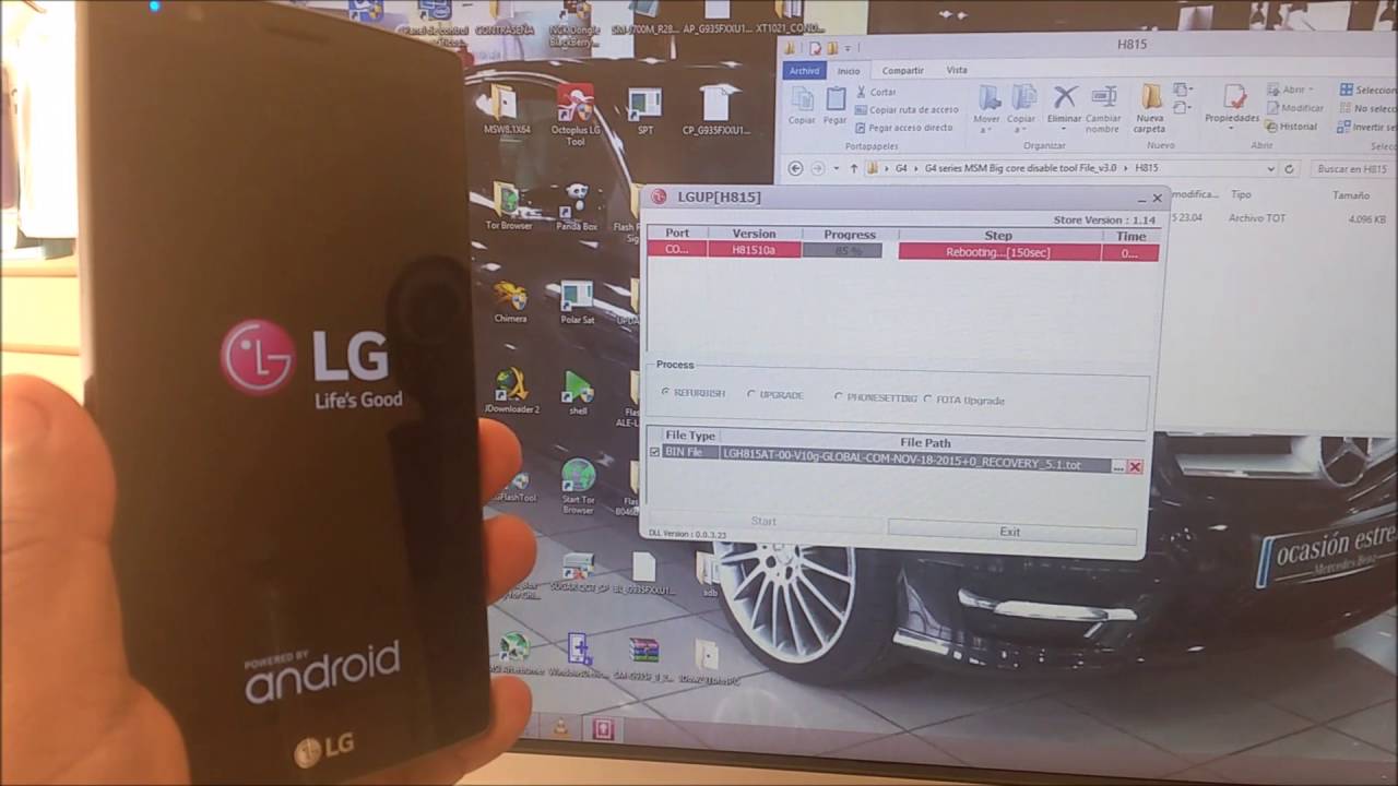 LG G4 BOOT LOP Y LOGO , REPARACION