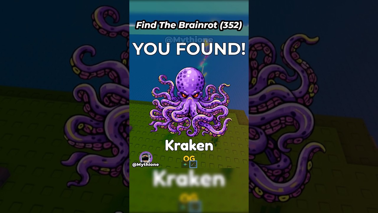 How To Get Kraken | Find the Brainrot ROBLOX