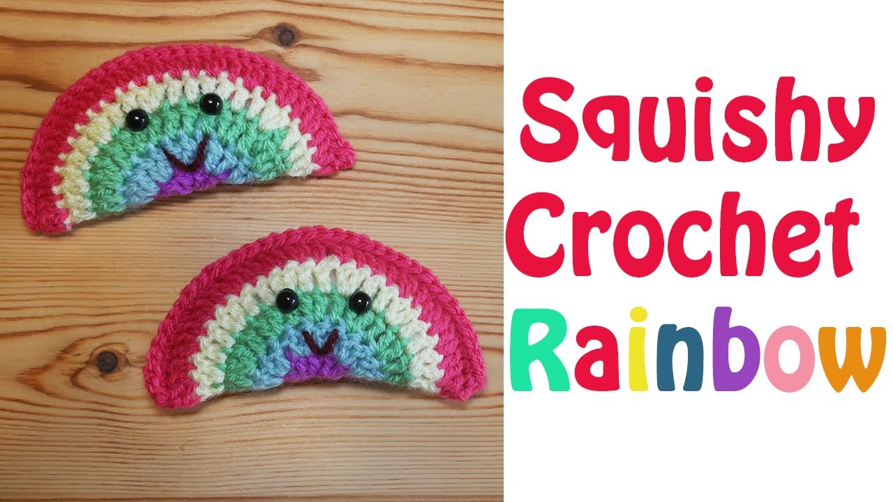 Crochet an EASY Amigurumi Rainbow!