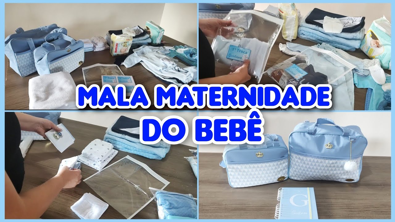 MALA MATERNIDADE DO BEBÊ 🩵