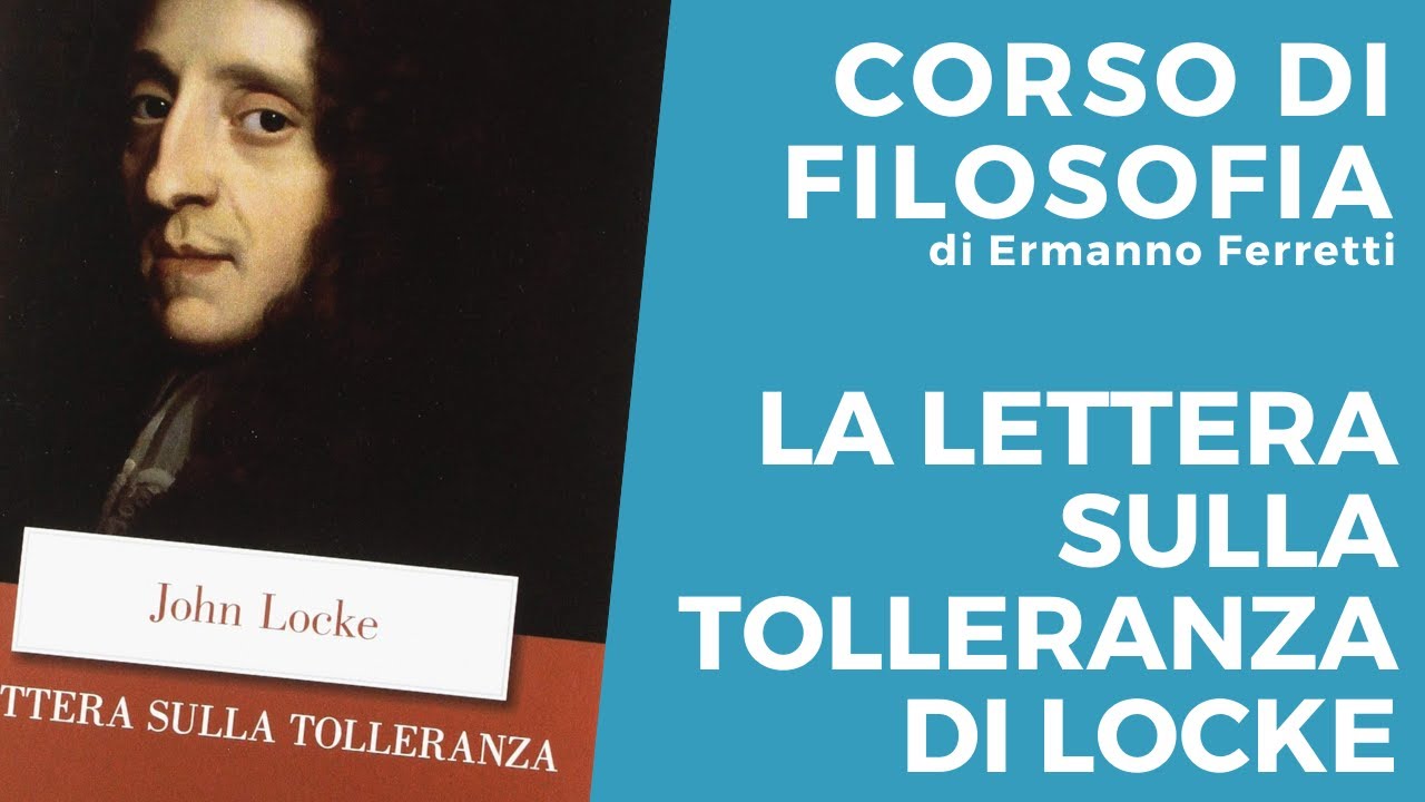 La Lettera sulla tolleranza di Locke