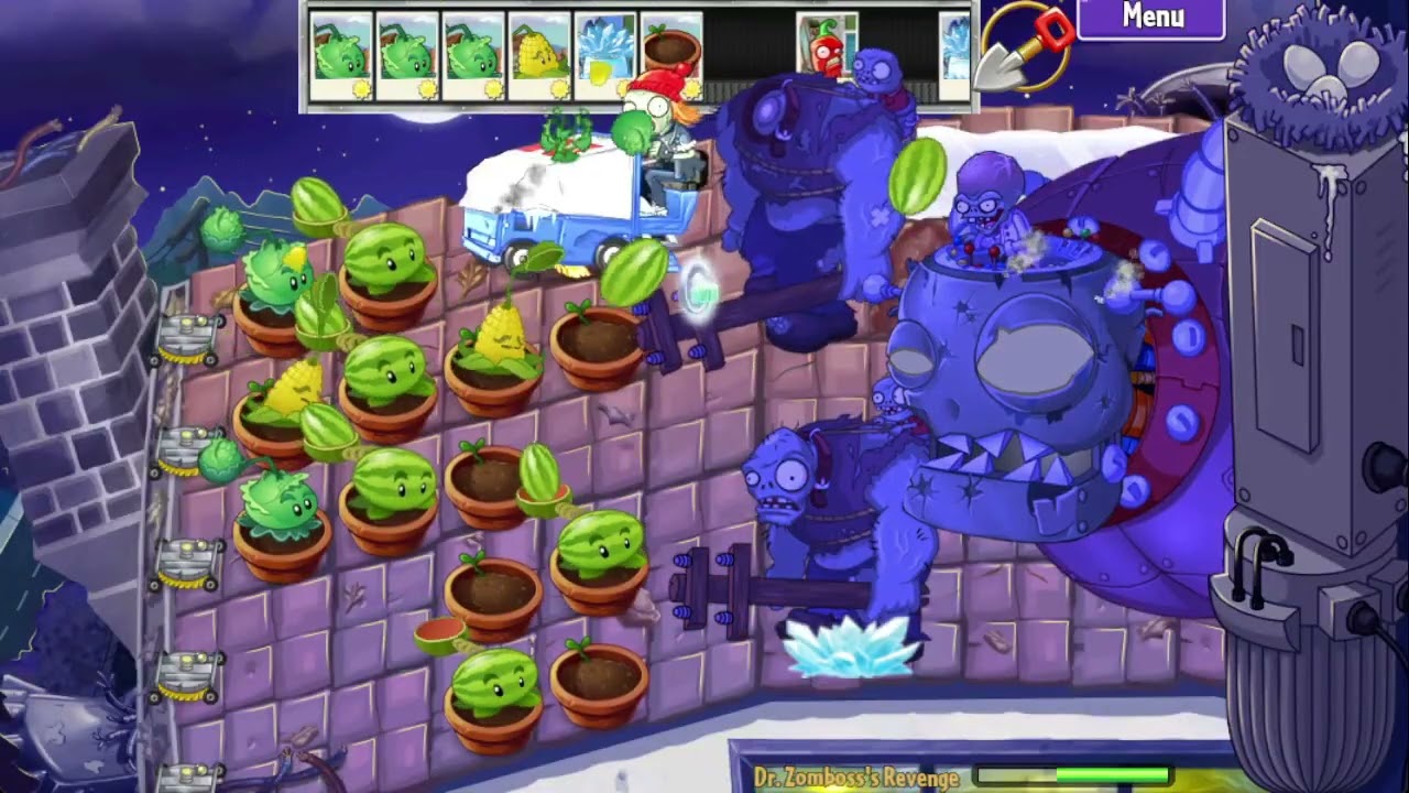 Zomboss is back! - Plants vs Zombies 2 PAK [E-Pea] - Episode 57