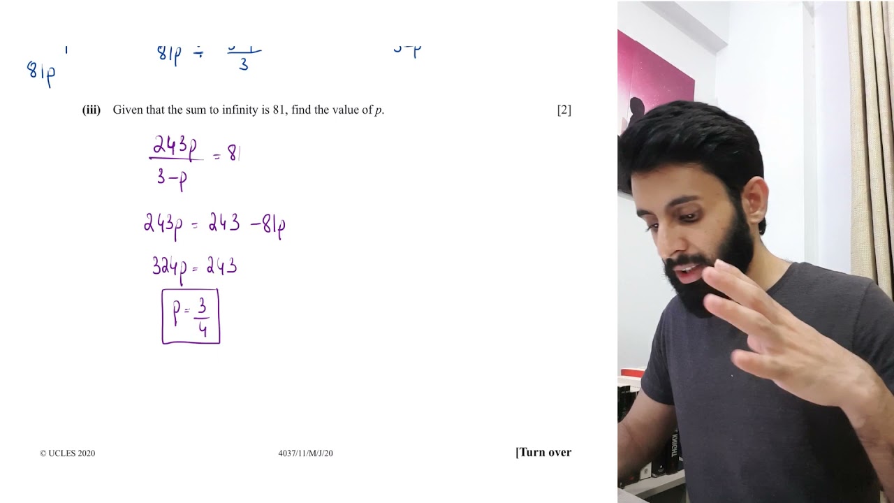 O level Add Math - AP-GP (Notes and Past Paper Solutions)