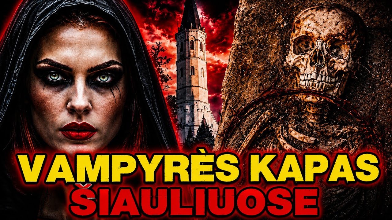 Vampyrės kapas &Scaron;iauliuose | Ar legenda tikra? ar #vampyrai egzistuoja?