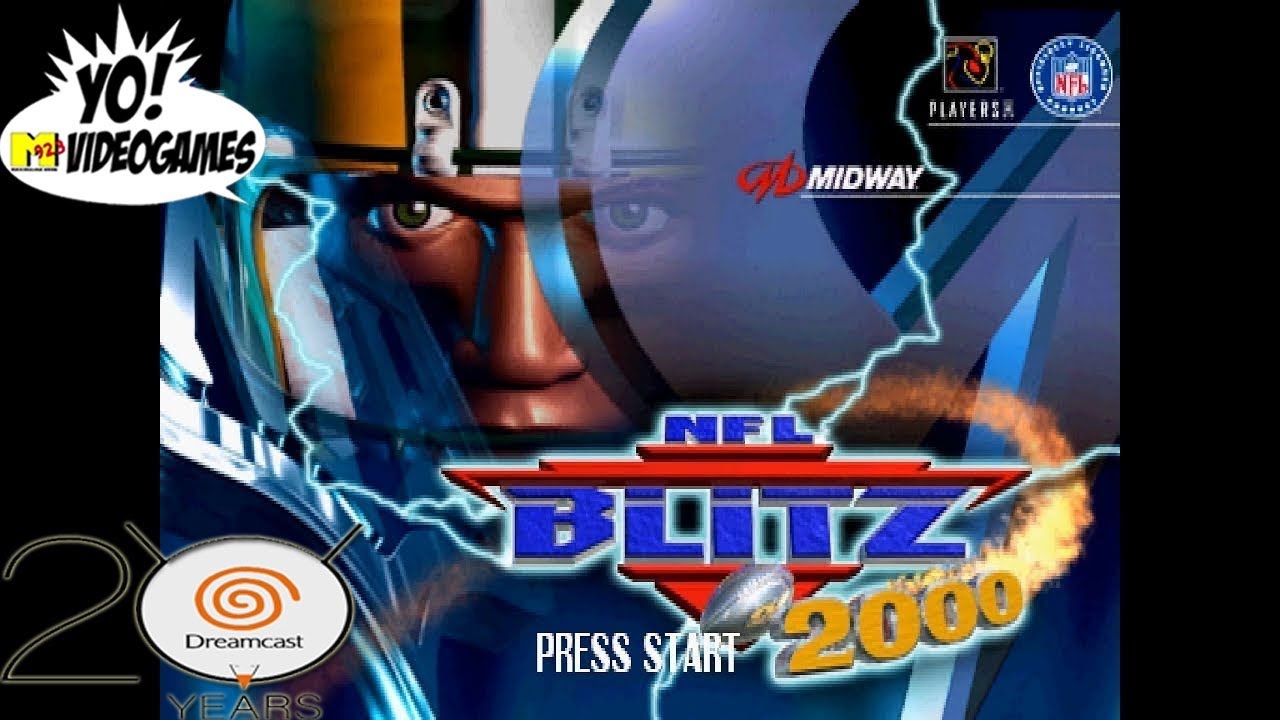 Dreamcast 20th Anniversary! NFL Blitz 2000! - YoVideogames