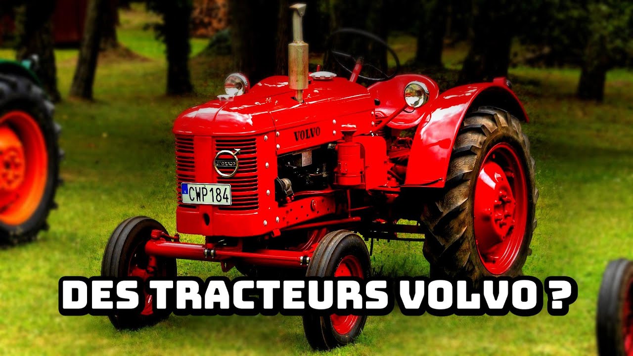 Les tracteurs suédois - Volvo et BM