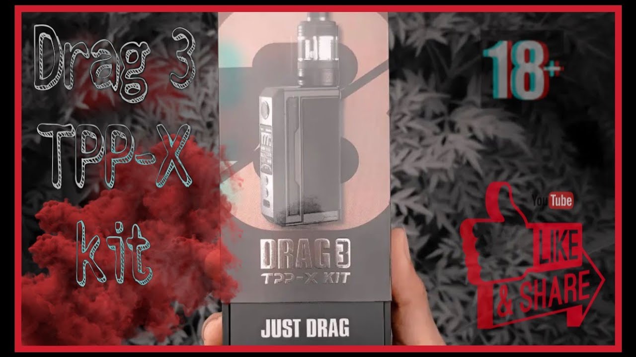 Voopoo Drag 3 TPP-X Kit Unboxing and Test