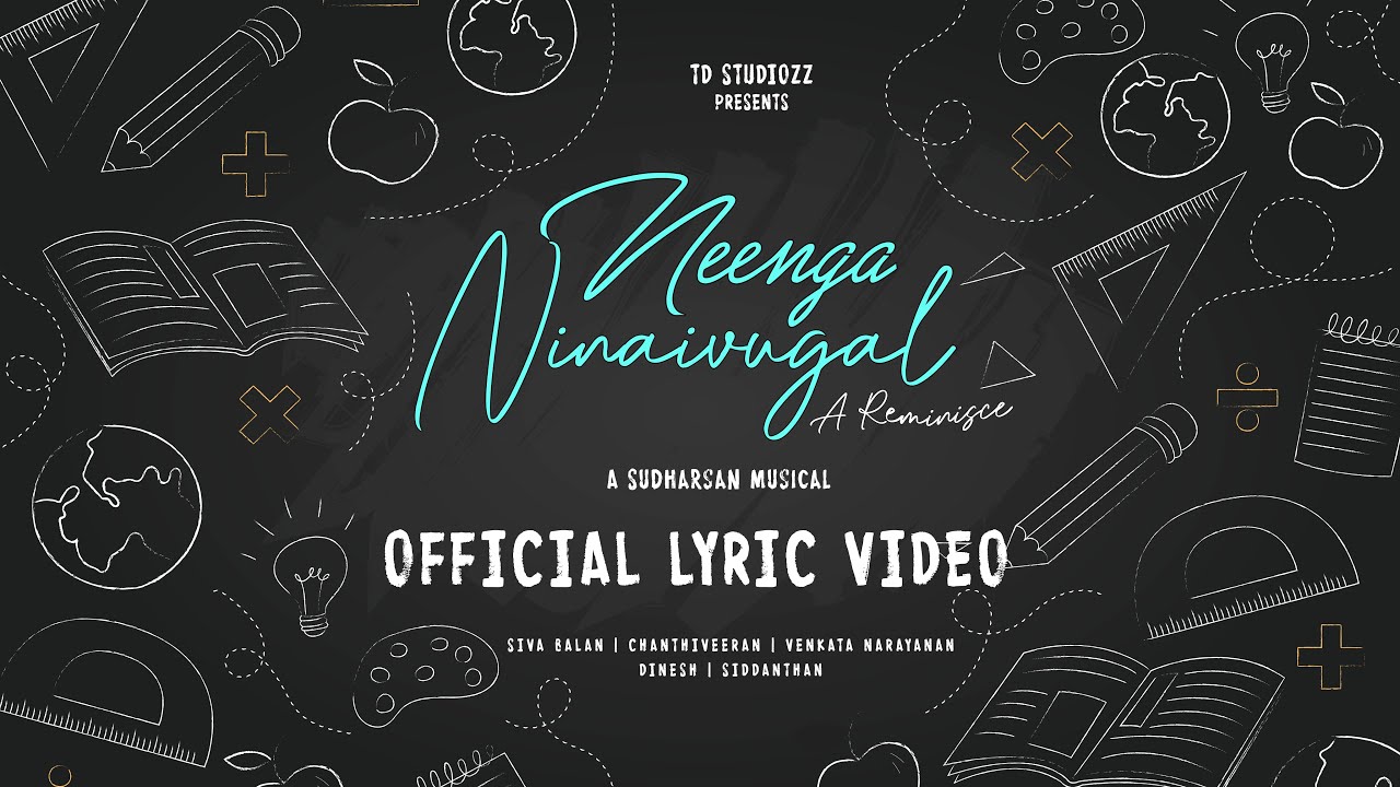 Neenga Ninaivugal (A Reminisce) | Official Lyric Video | Independent Music | Sudharsan | TD Studiozz