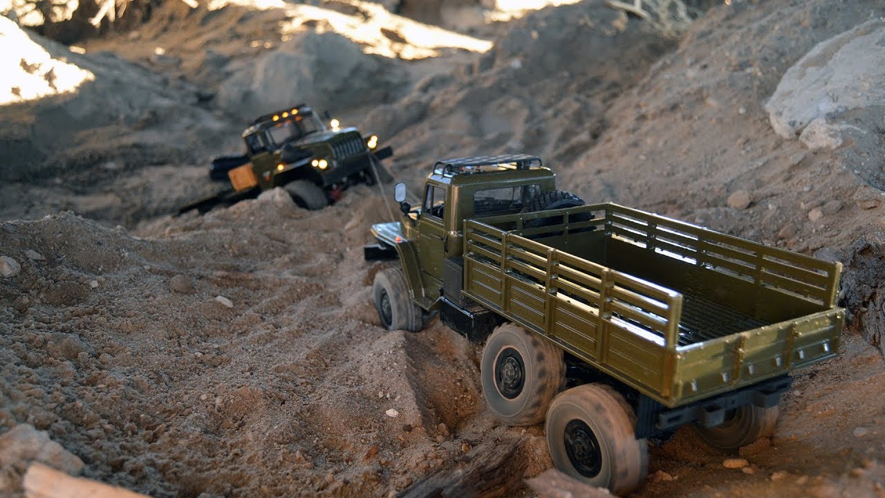 Уралы на Бездорожье! Обкатываем Урал Построенный на Заказ! WPL B36 Ural