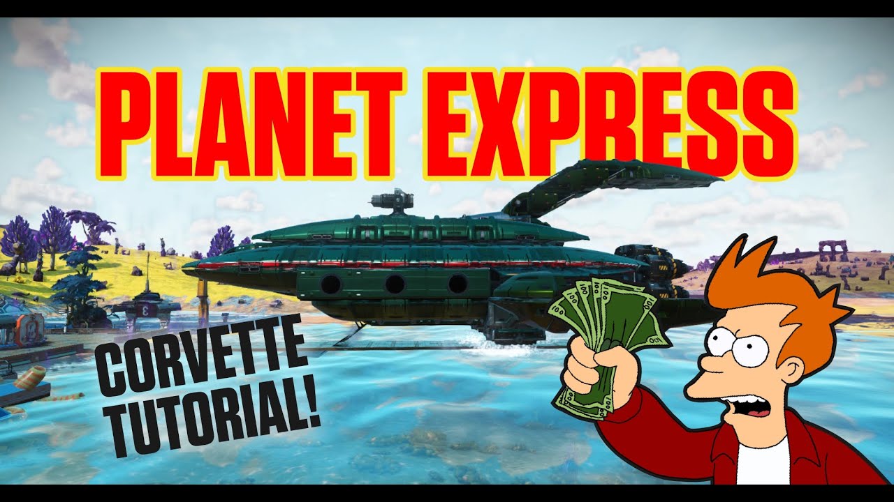 NO MAN'S SKY - PLANET EXPRESS CORVETTE