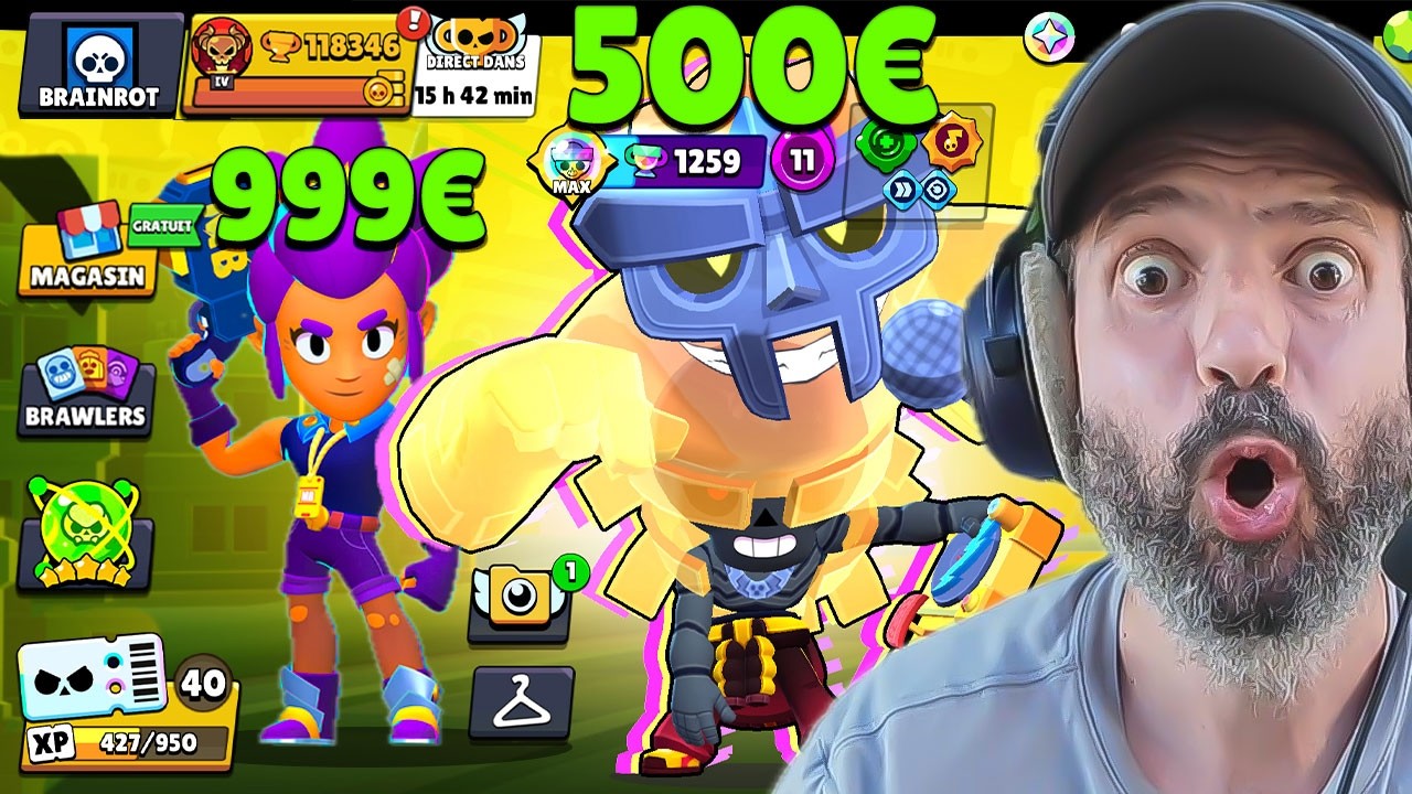 DUEL de COMPTES ILLEGAUX 🚫 dans Brawl Stars !!