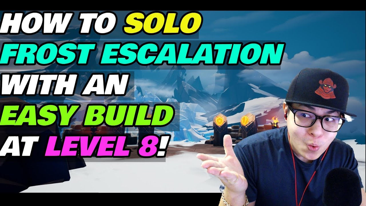 Dauntless Information - How to SOLO Frost Escalation with an EASY BUILD at Level 8!