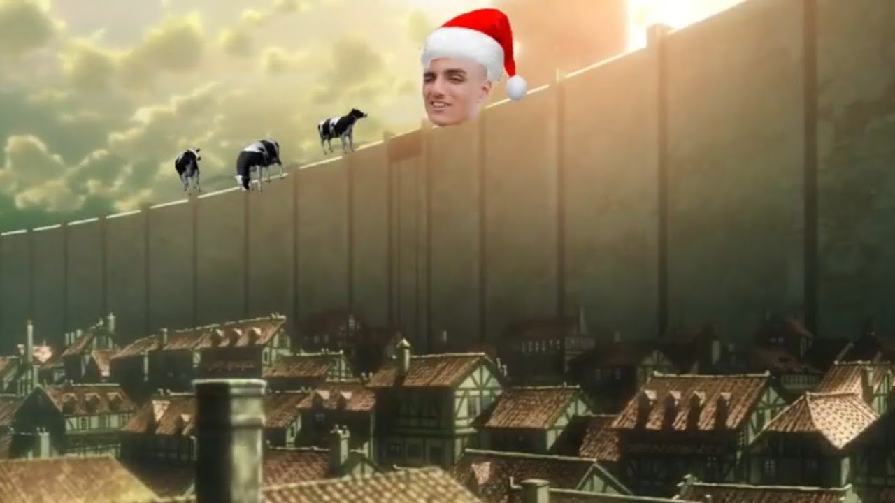 Ilyas Maluma canta una canzone di Natale nell'Attacco dei Giganti