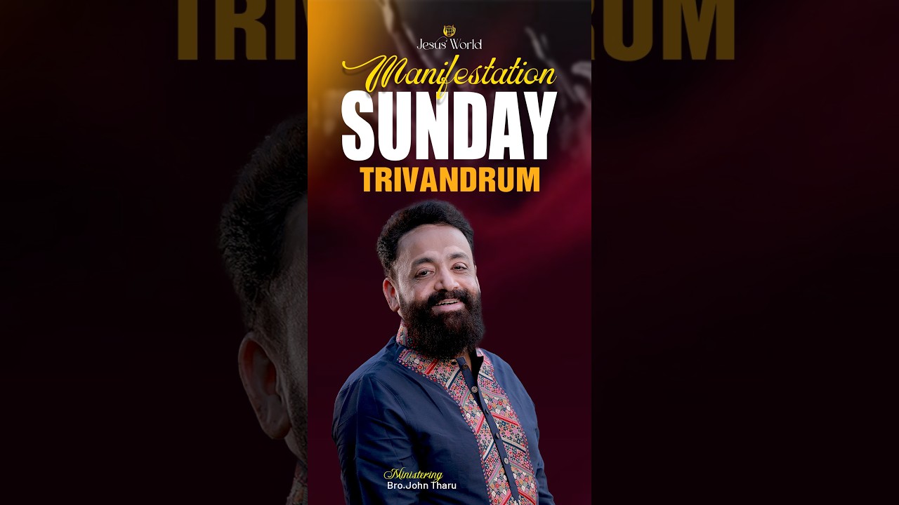 Sunday Live Trivandrum | Shorts | 01/03/2026| Bro JohnTharu | Jesus World