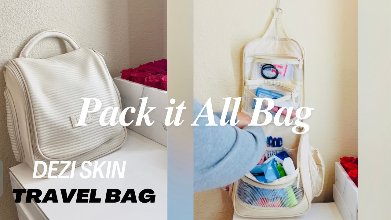 Dezi Skin Hanging Travel Bag | Review | Pack It All Travel Bag