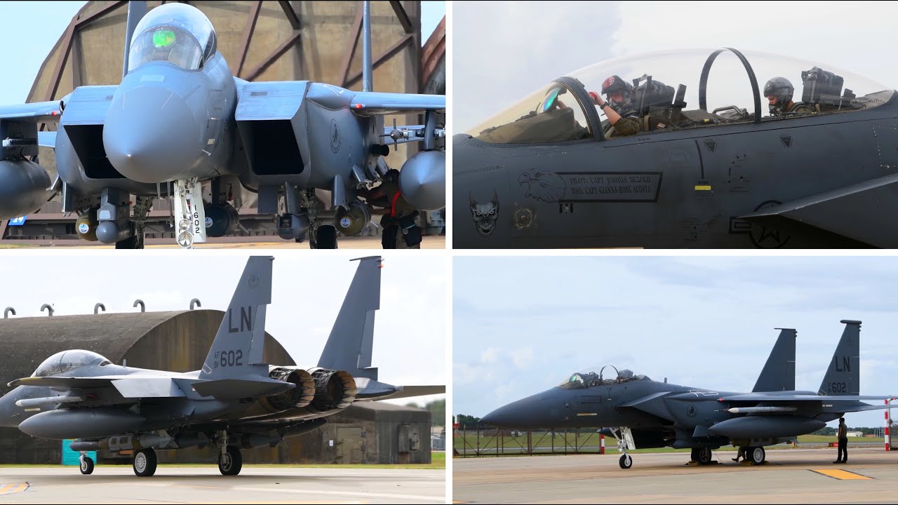 48th Fighter Wing participated in exercise Atlantic Thunder at Royal Air Force Lakenheath