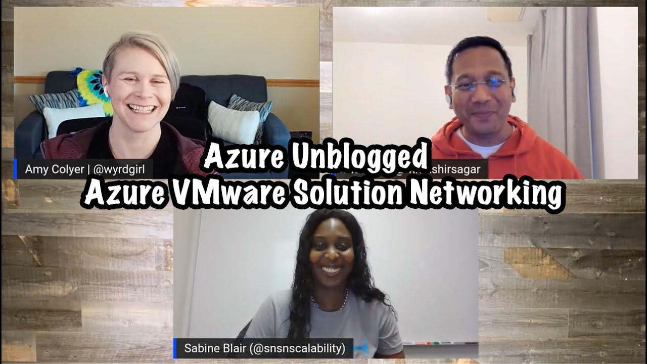 Azure Unblogged - Azure VMware Solution Networking