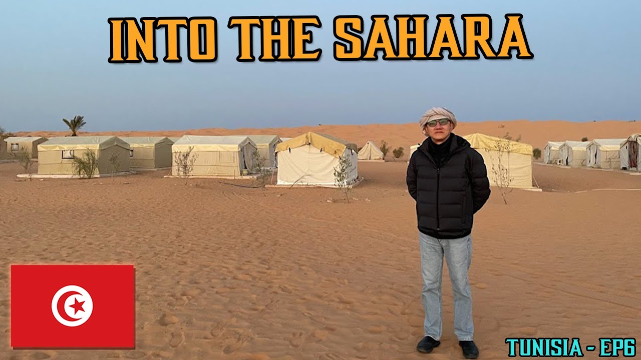 Into the Sahara : Campement Zmela in Ksar Ghilane [Tunisia Ep. 6]