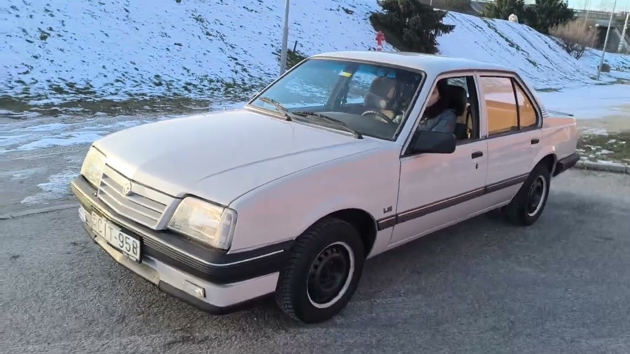 1986 Opel Ascona C 1.6 new year's sound test :)
