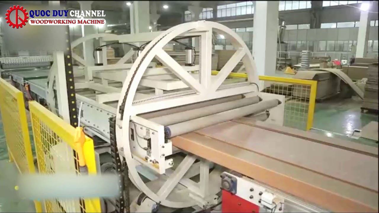 How to produce the automatic wooden door with rulo conveyor