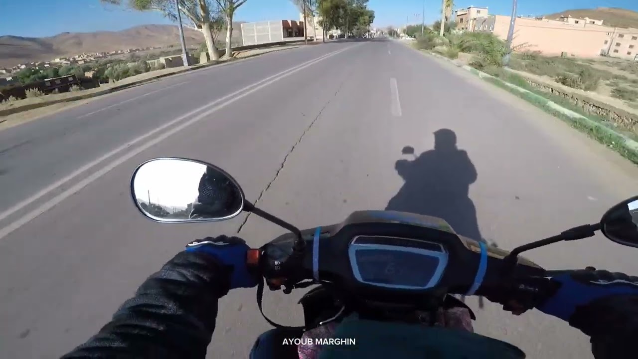 الطريق من ورزازات إلى أكادير بدراجة c50