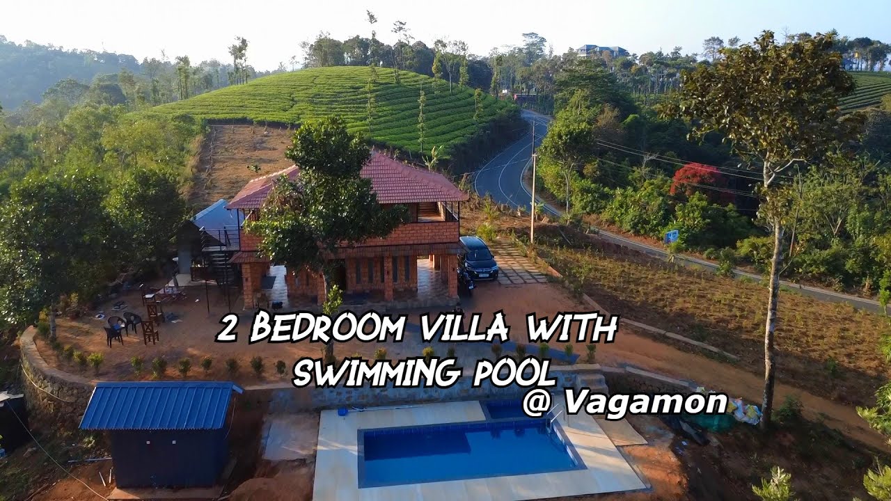 2 bed room villa with swimming pool for group stay in Vagamon | Vagamon resorts