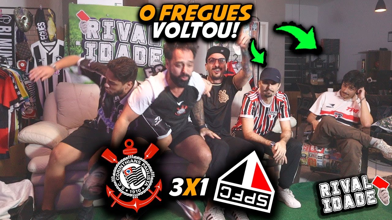 React Corinthians 3x1 S&atilde;o Paulo | Melhores momentos | Gols | Brasileir&atilde;o