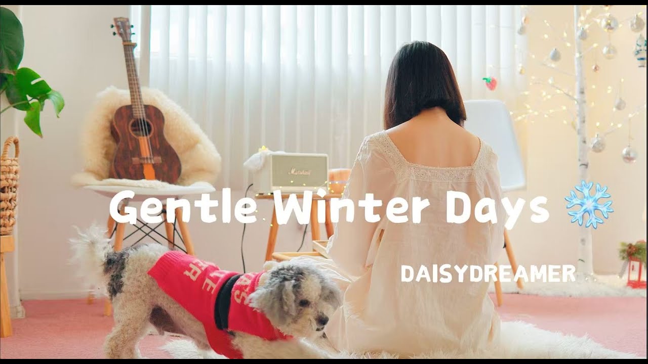 Gentle Winter Days ❄️ | Roasted Milk Tea, Chestnuts | Pressed Flower Bookmarks | New Hobby | Vlog