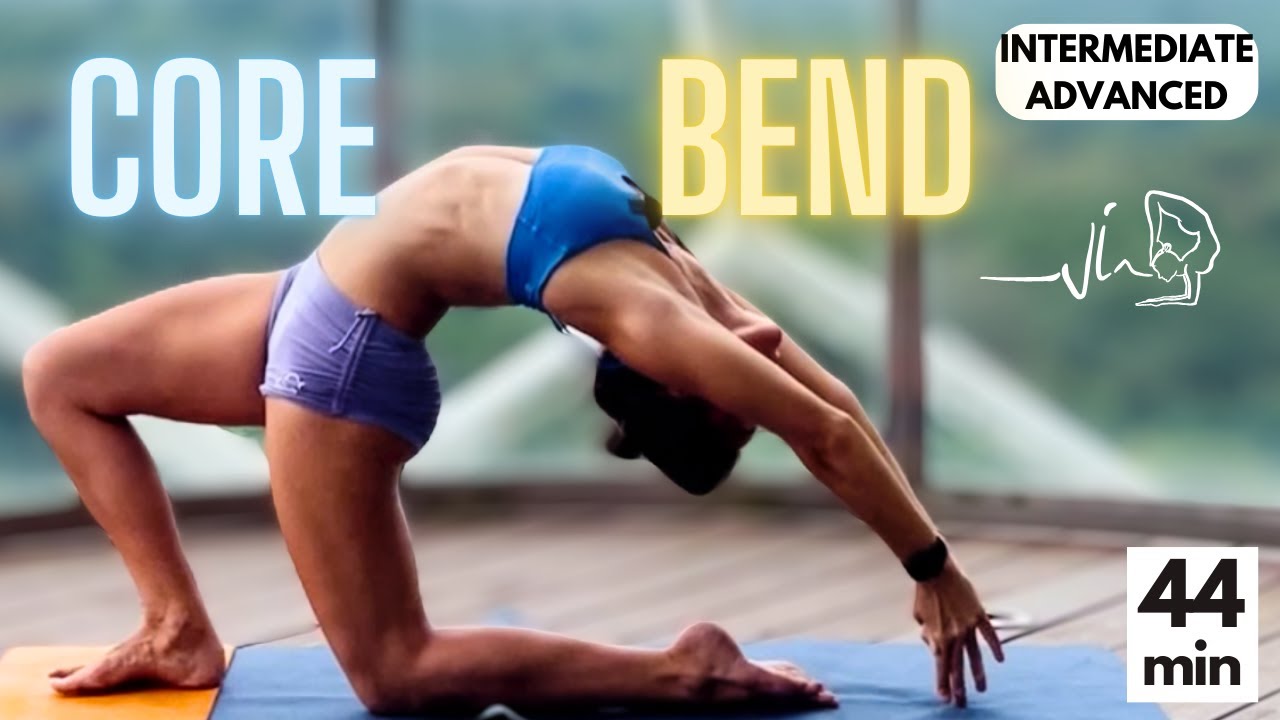 Core BEND - Backbends/Core/Twists - Intermediate/Advanced Yoga - 44min