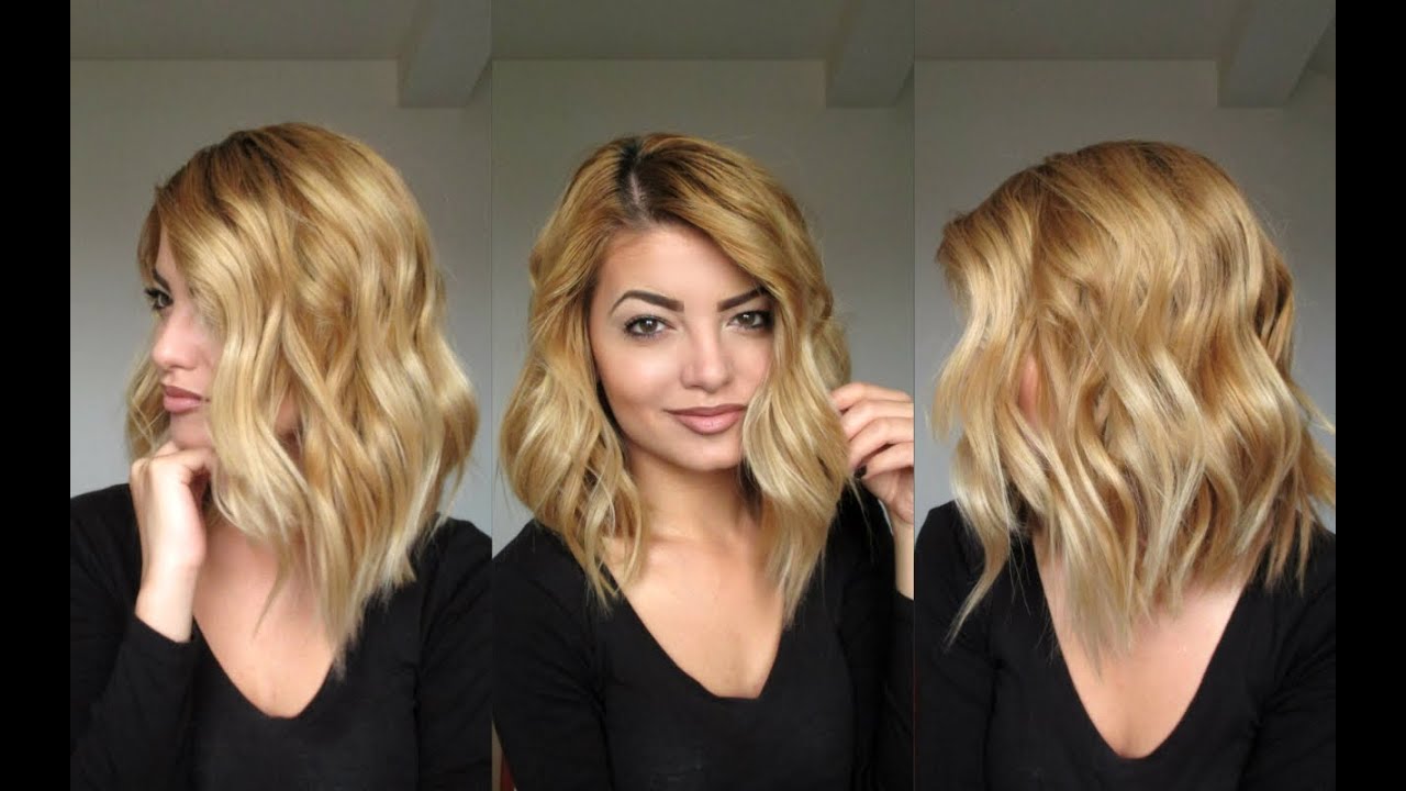 Beachy Waves Hair Tutorial