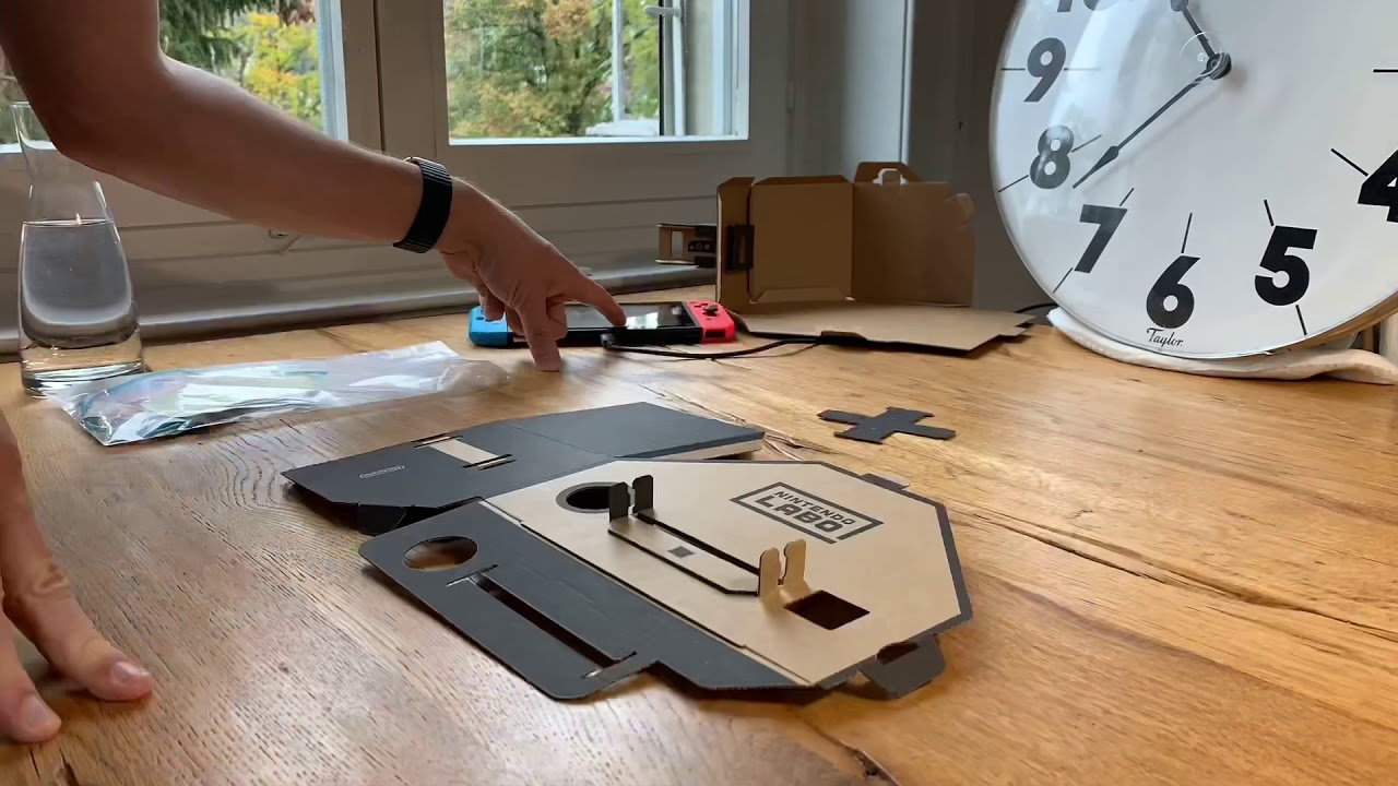 Building The Nintendo Labo Piano (Time Lapse)