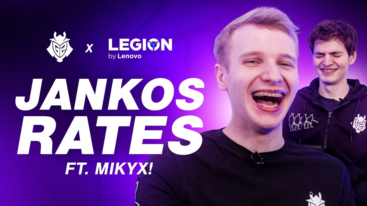 Jankos Rates ft. Mikyx! | G2 x Legion by Lenovo