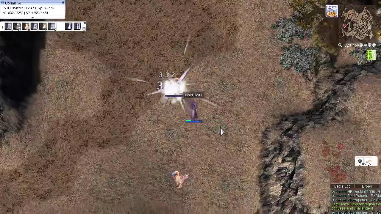 Ragnarok Online Cold Bolt Wizard Grand Peco Hunting