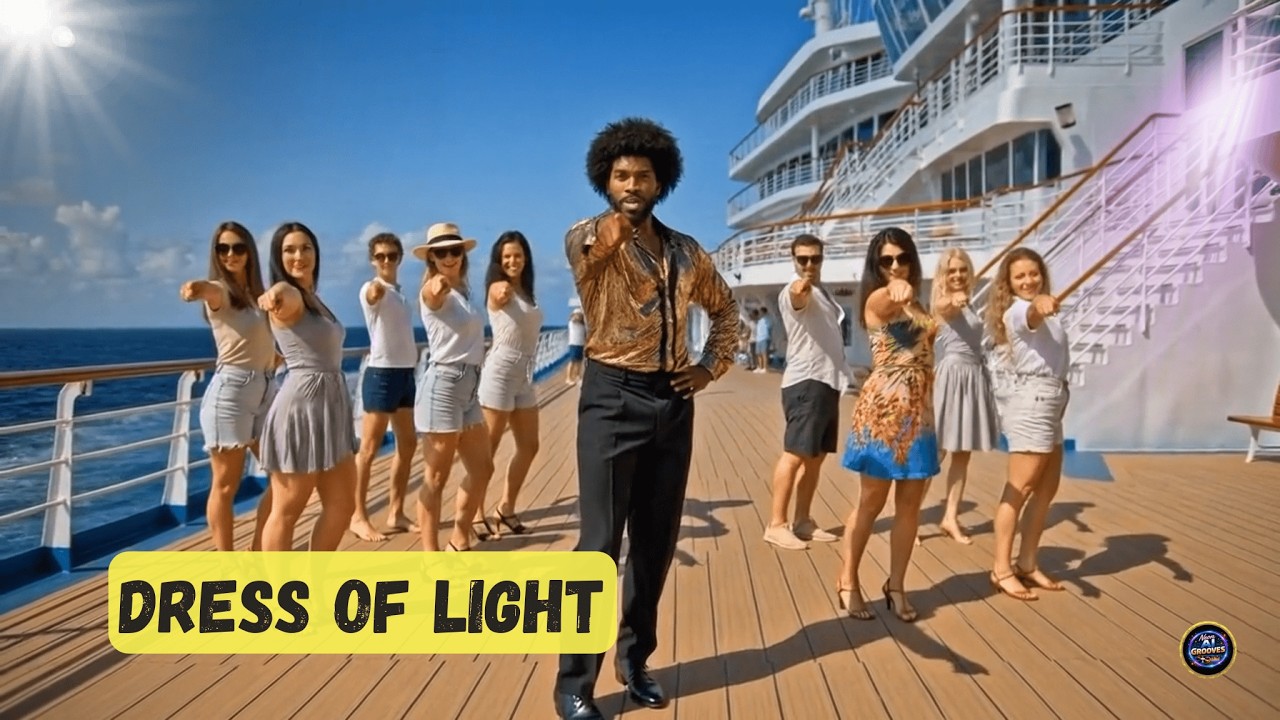 DRESS Of LIGHT ✨ Nu-Disco Funk | Neon AI Grooves (Official Music Video)
