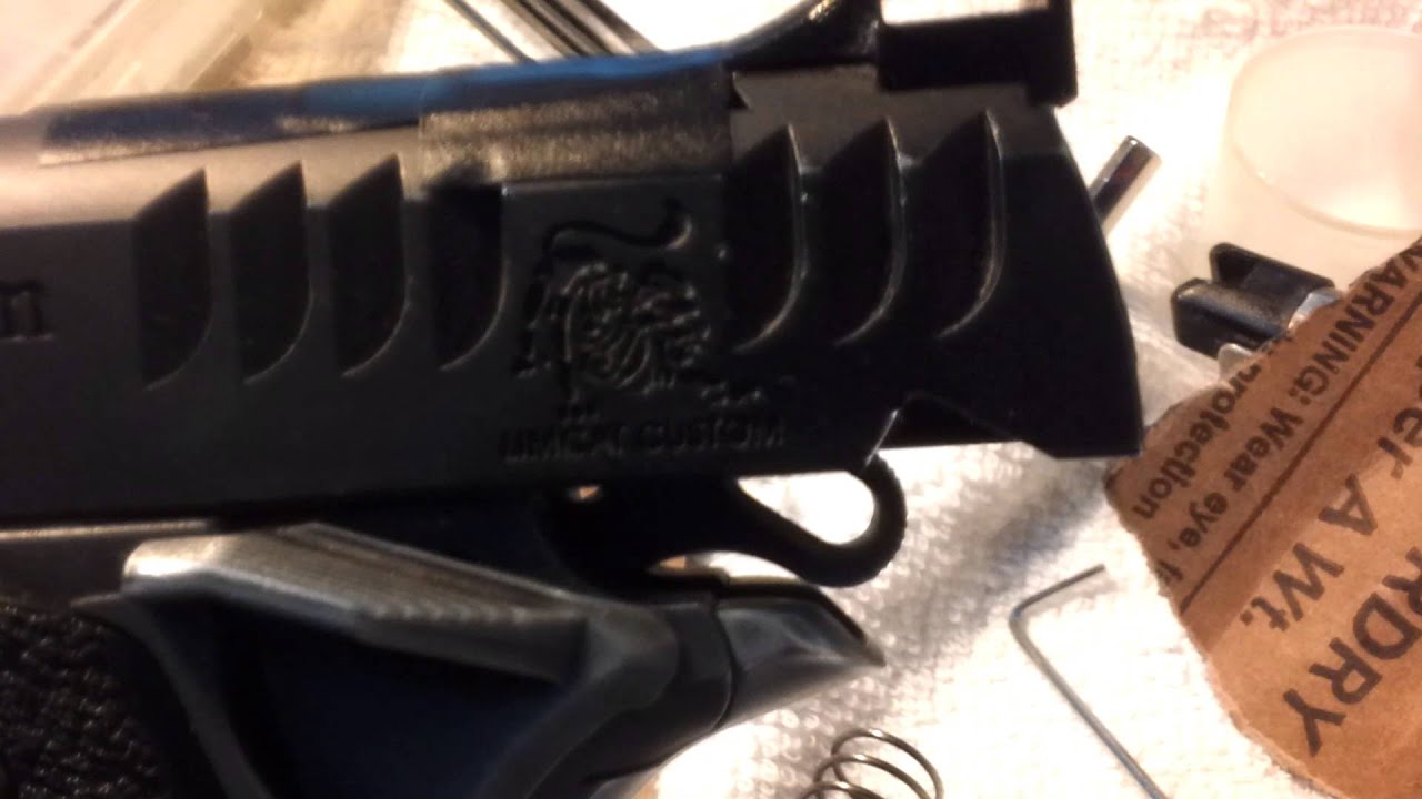 Marui Hi-capa Hammer modify to zero block