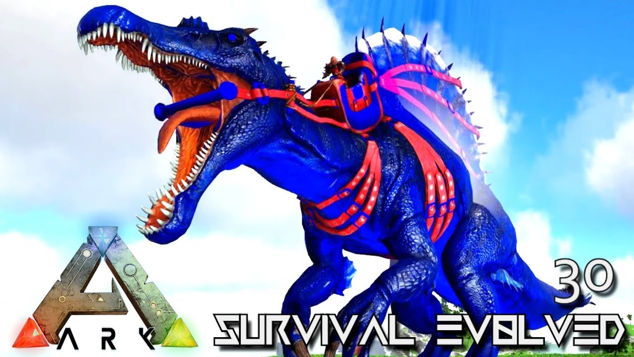 ARK: SURVIVAL EVOLVED - CELESTIAL SPINOSAUR SUPER SPINO !!! | PRIMAL FEAR ISO CRYSTAL ISLES E30