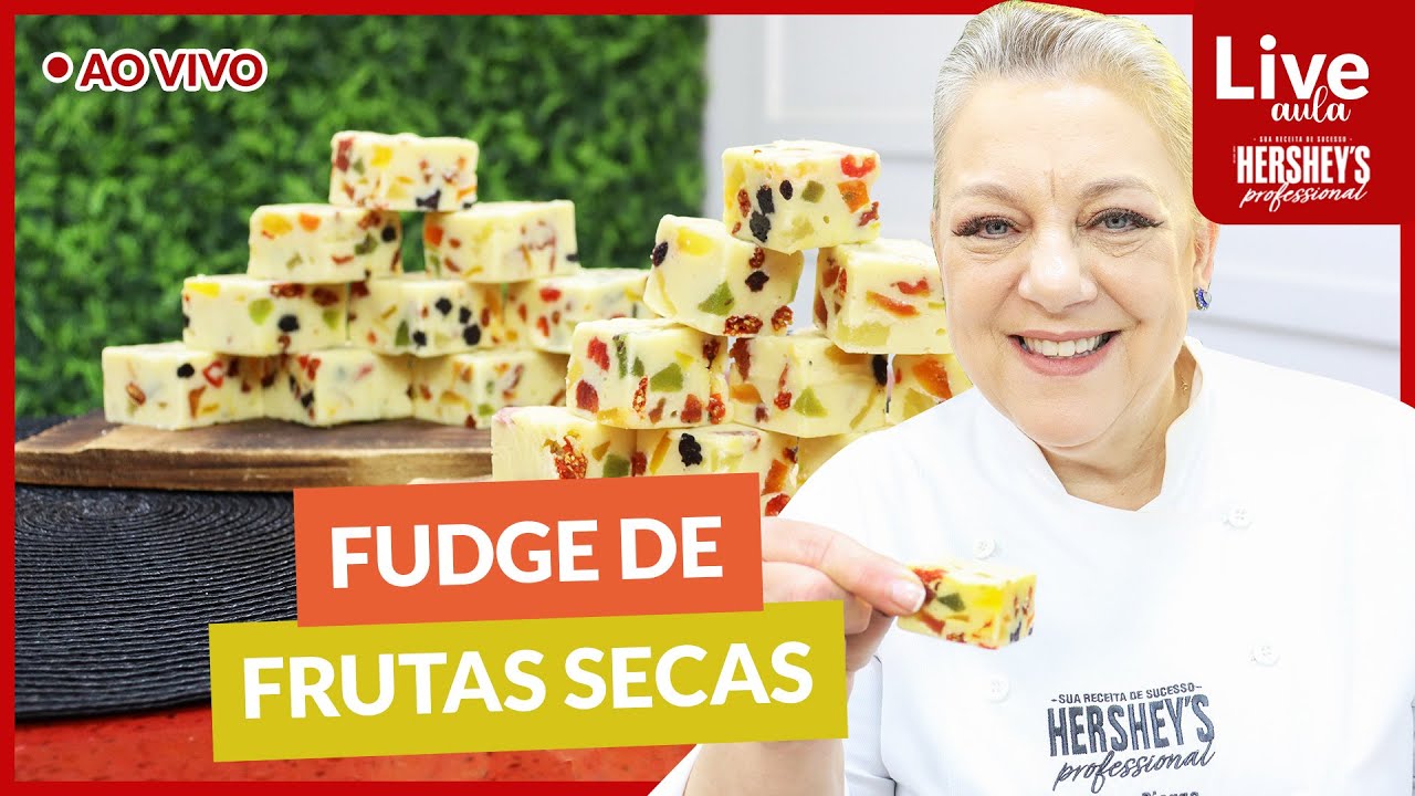 🔴 FUDGE DE FRUTAS SECAS | SOLANGE PIAGGE | HERSHEY'S | LOJA SANTO ANTONIO