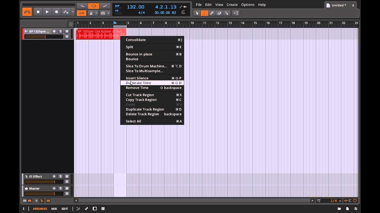 Bitwig Studio & Music Production Course - 3.03 - Arrange View Tools