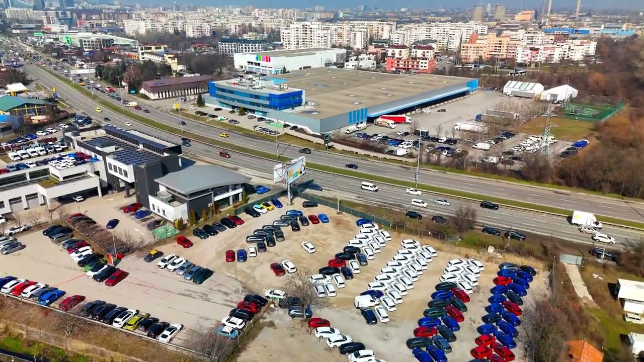 Кръгче по въздуха над Горубляне, София
