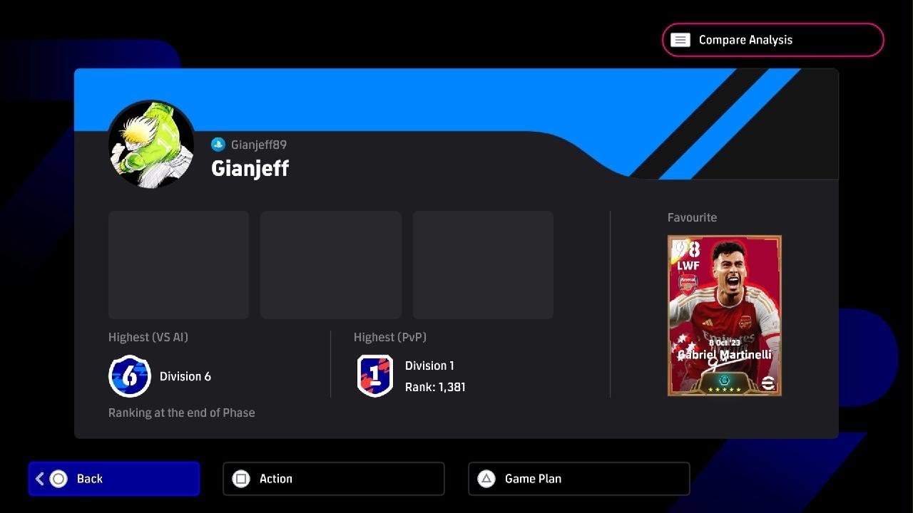 eFootball2026 Division meccs Rank 1381