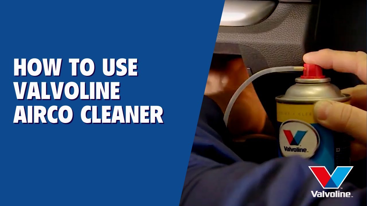 How to USE Valvoline AIRCO CLEANER | Get Rid Of Bacteria And That Horrible Smell | Technical Sprays