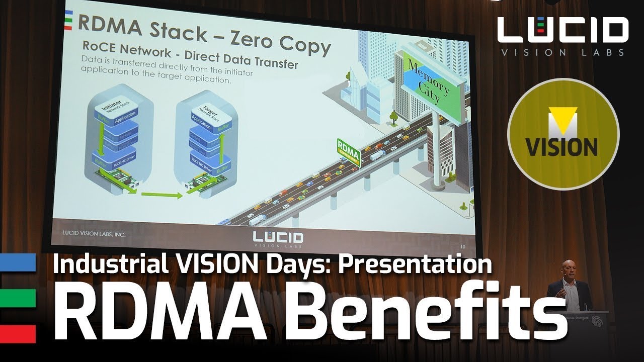 VISION 2024 Presentation: Benefits of RDMA for 10GigE Cameras and Beyond