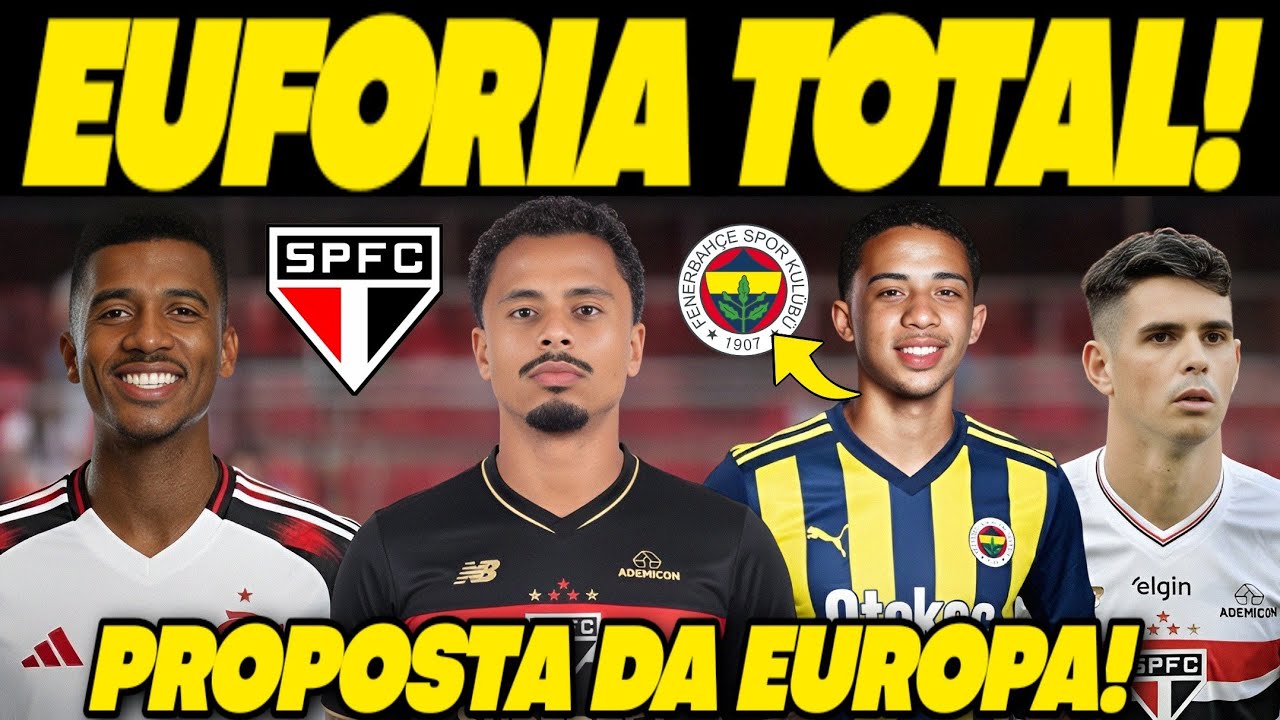 NOTÍCIA SURPREENDENTE SAIU! MERCADO AGITADO! PROPOSTA INSANA DA TURQUIA POR GRANDE JÓIA DO SÃO PAULO