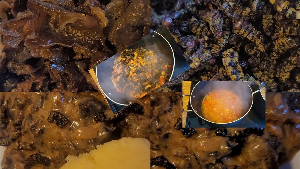 Mayebo ya Binzo na Mbisi ya kokawuka | Kilebu | Matoyi ( Champignon + Chenille + poisson fumee