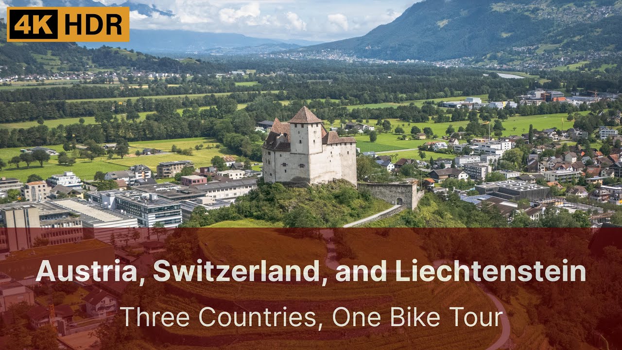 Three Countries, One Bike Tour: Austria, Switzerland, and Liechtenstein Highlights.