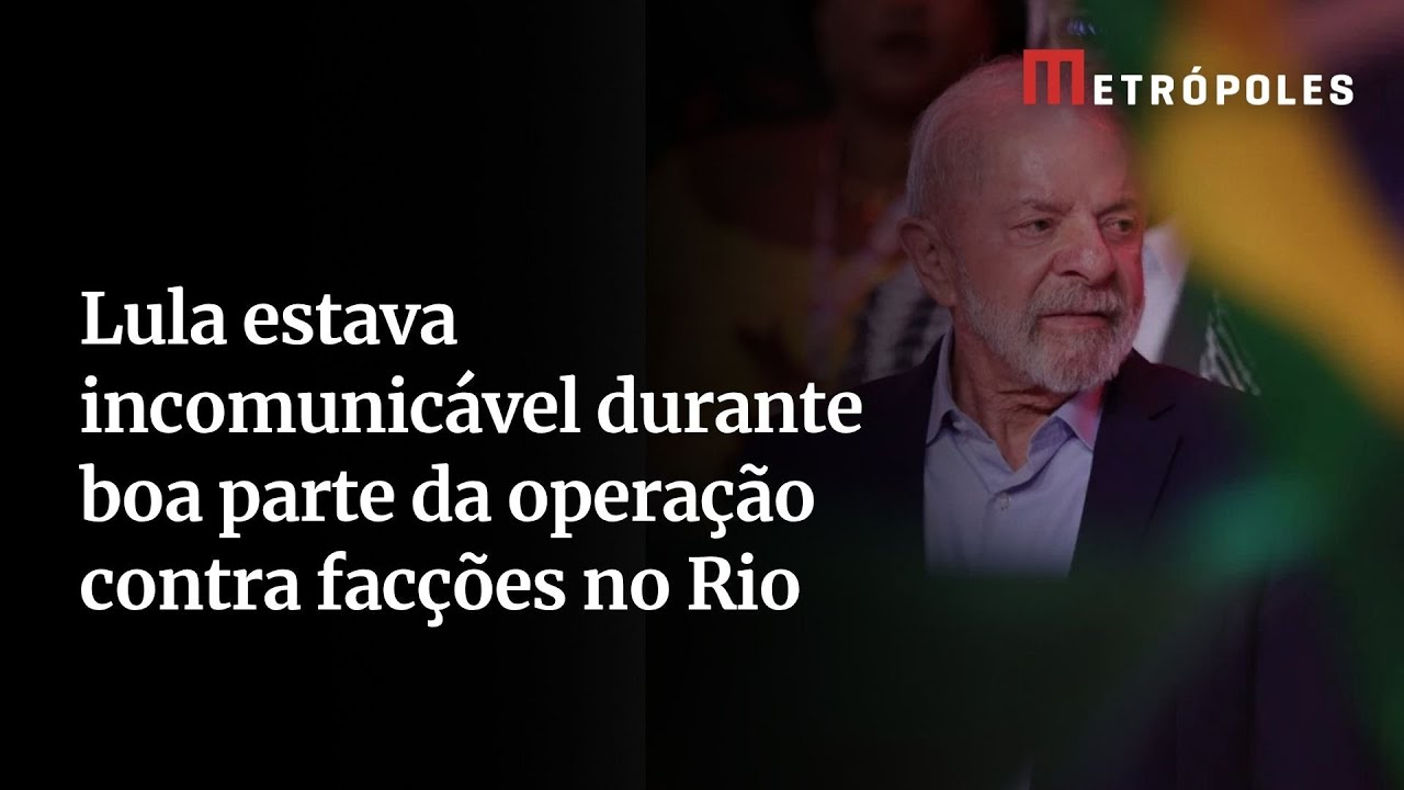 Saiba por que Lula estava incomunic&aacute;vel durante megaopera&ccedil;&atilde;o no RJ