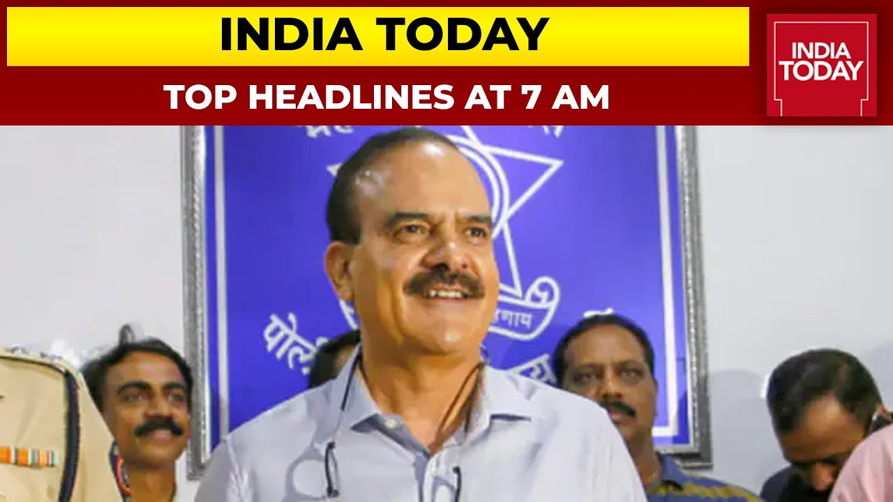 Top Headlines At 7 AM |  Former Mumbai Top Cop Param Bir Singh Fled India? | October 01, 2021