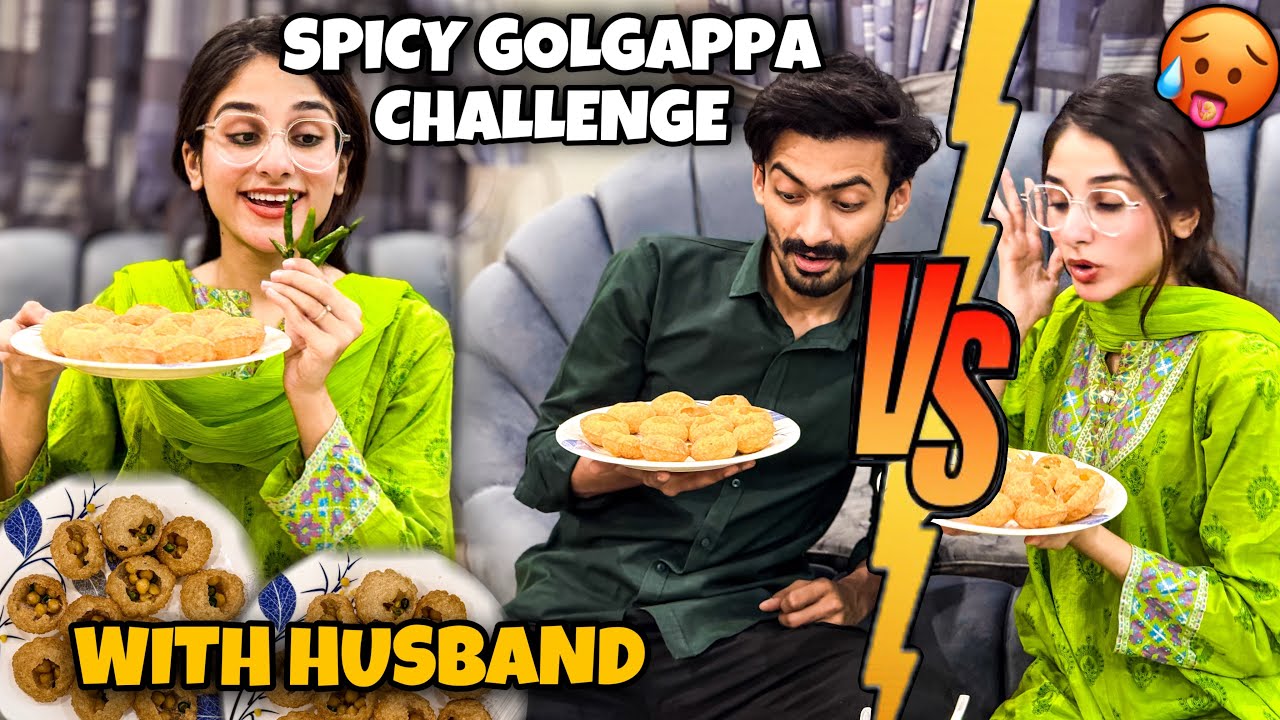 SPICIEST PANI PURI CHALLENGE 🥵