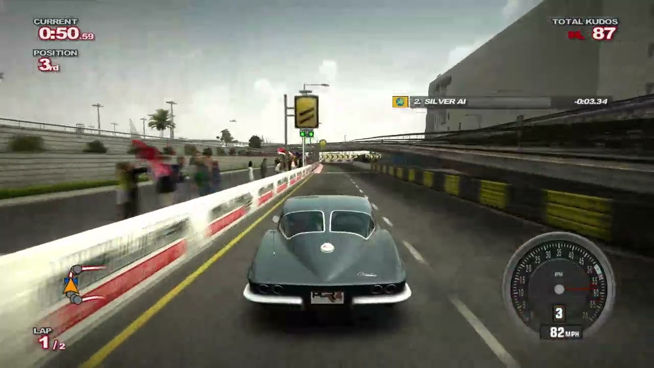 Driving The Corvette Stingray In PGR4